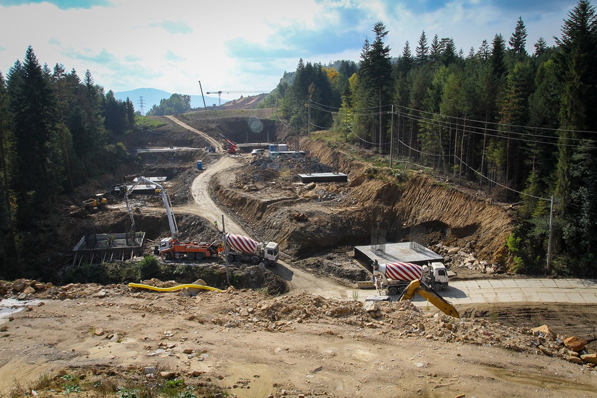 Droga Ekspresowa S1, Odc. Przybędza – Milówka (tzw. Obejście ...